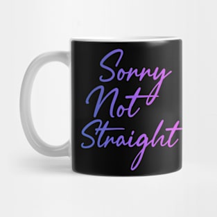 Afrinubi - Sorry Not Straight Mug